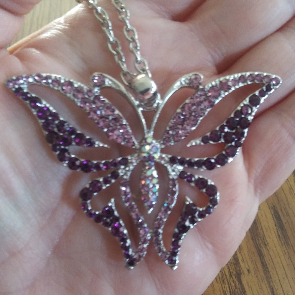 28"inch Butterfly Necklace